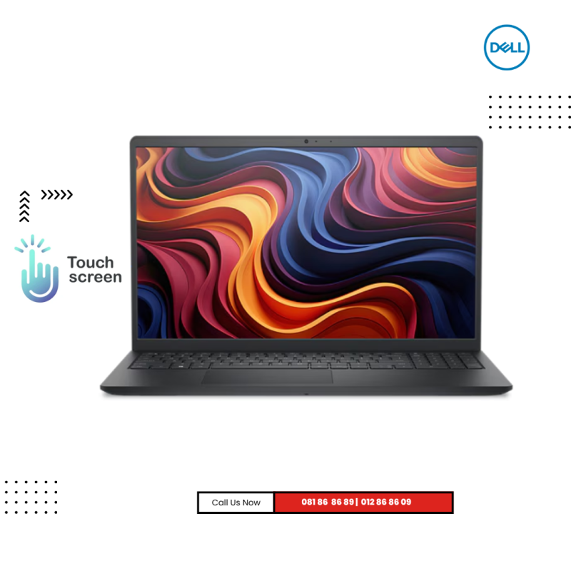 Dell 15 | DC15255 -Black ( AMD Ryzen 7-7730U / 16 GB / 512 GB PCIE M.2